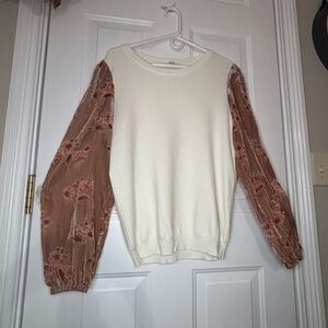 Cato Ivory Knit Sweater